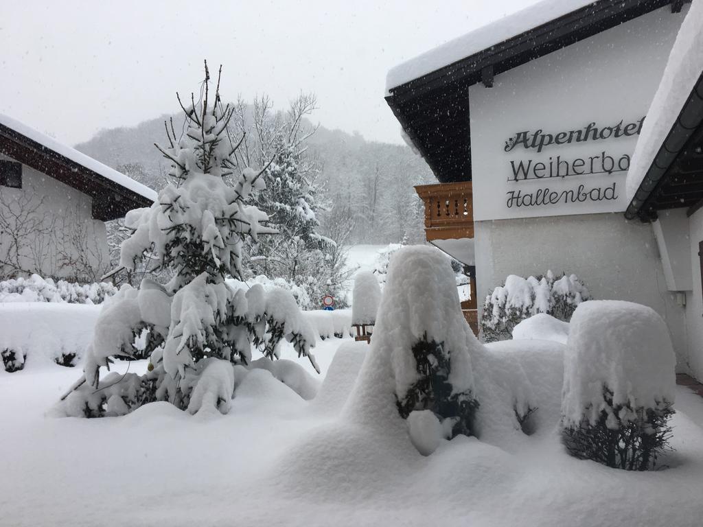 Alpenhotel Weiherbach Berchtesgaden Hallenbad Und Sauna Exterior photo